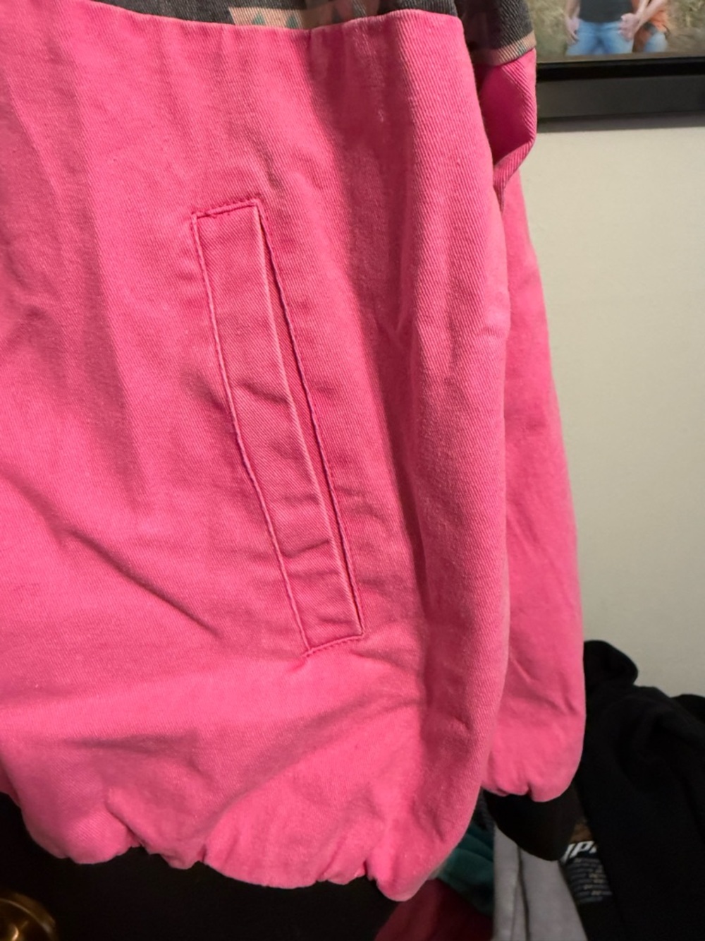 Pink Southwestern-Print Bomber Jacket - Unknown Brand - Picture 3 of 3